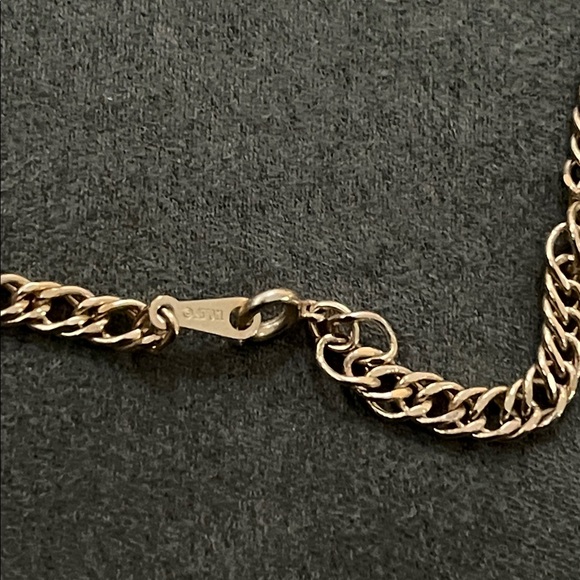 Vintage Avon 1980s Allegro stone chain necklace, EUC - Picture 3 of 3